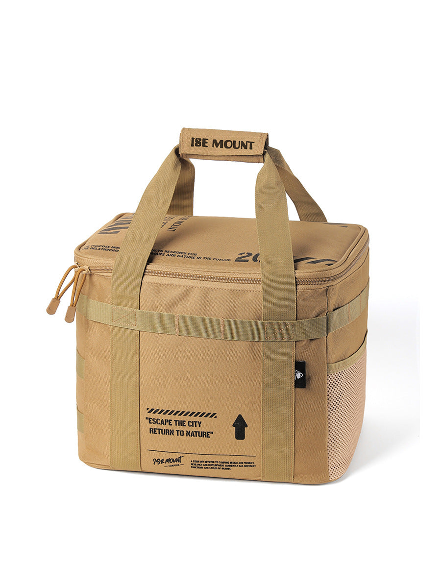 20L Camping Cookware Storage Bag with Dividers