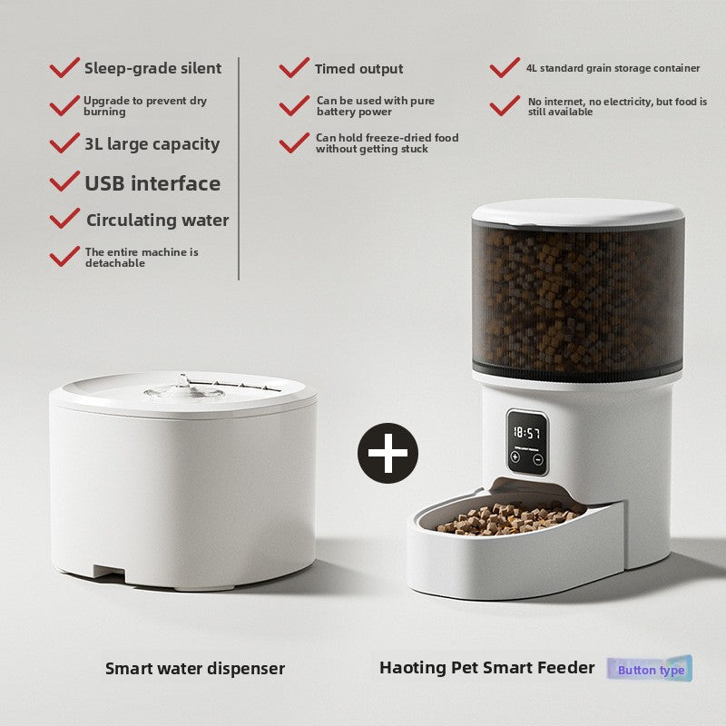 Automatic Pet Feeder – Timer, Wi-Fi & Video Options