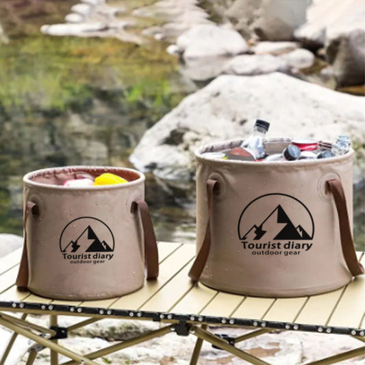 Portable Folding Camping Bucket – 10L & 20L