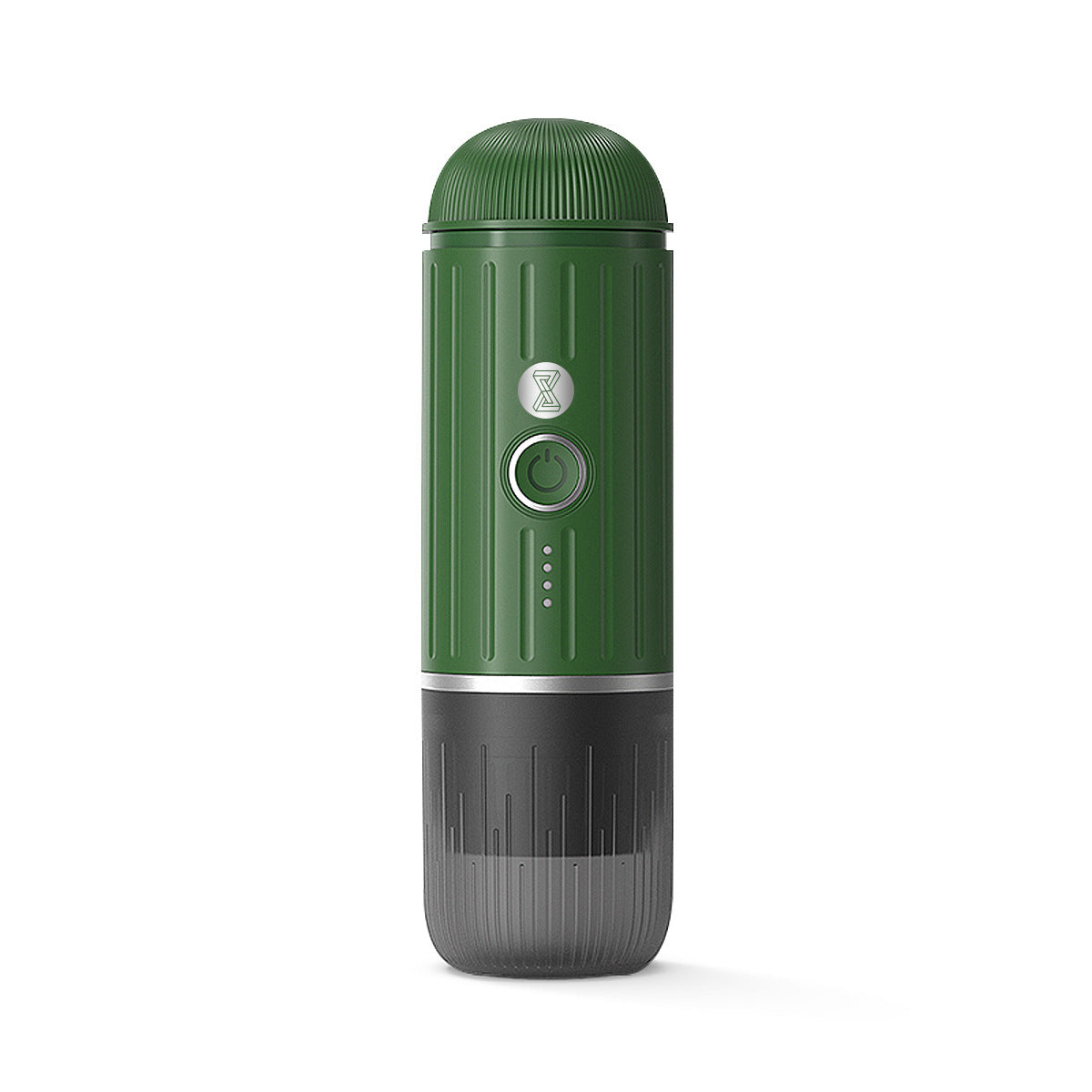 Portable Self-Heating Coffee Maker for Grounds & Capsules