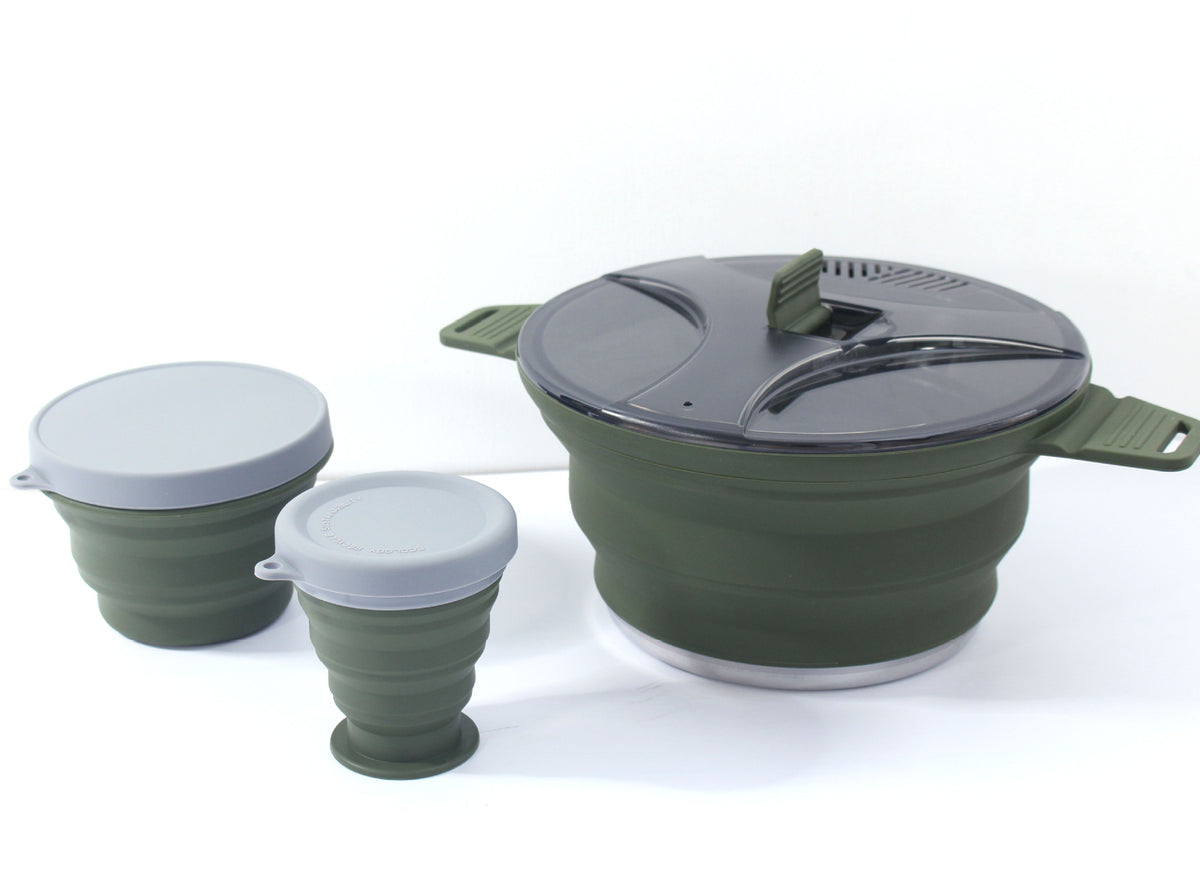 Foldable Camping Cookware – Pot & Set Options