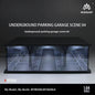 64 Scale Underground Parking Garage Light Version Assembly Model — QIUOLA | qiuola.com