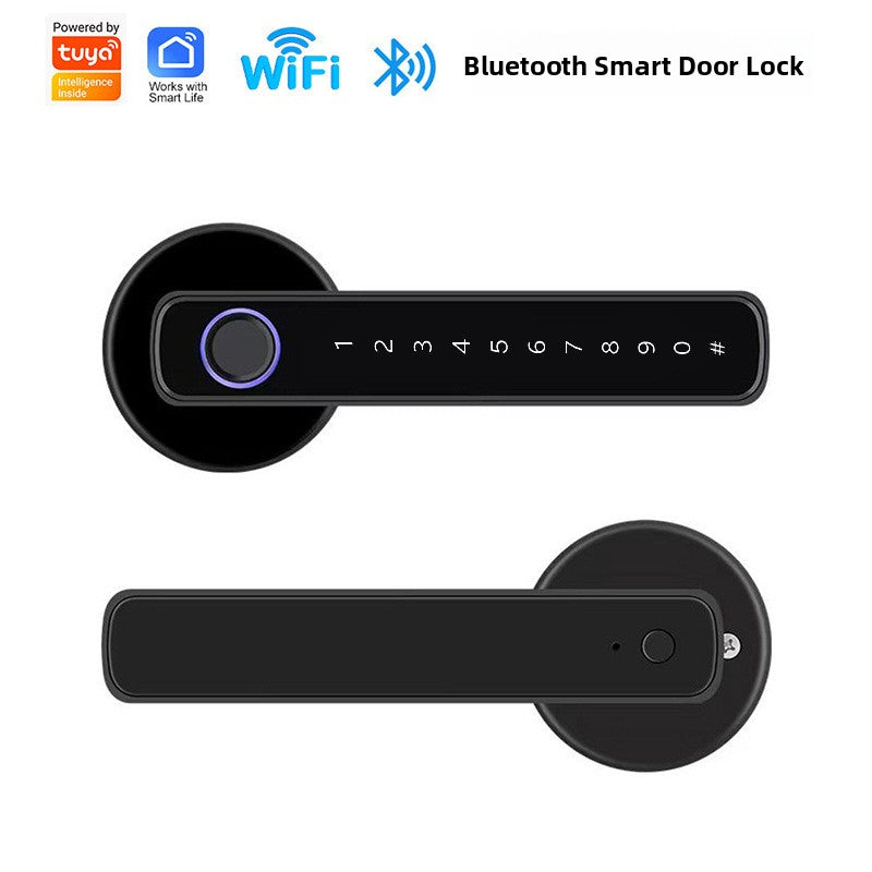 FF03 Fingerprint Door Lock with Bluetooth & Key Access