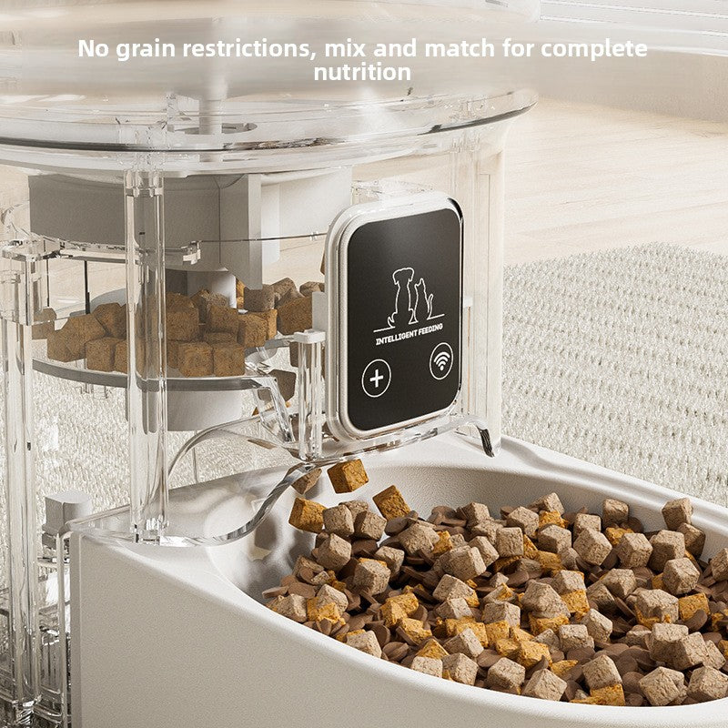 Automatic Pet Feeder – Timer, Wi-Fi & Video Options