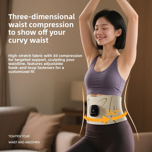 YM-03 Rechargeable EMS Massage Belt – English 20-Level Version