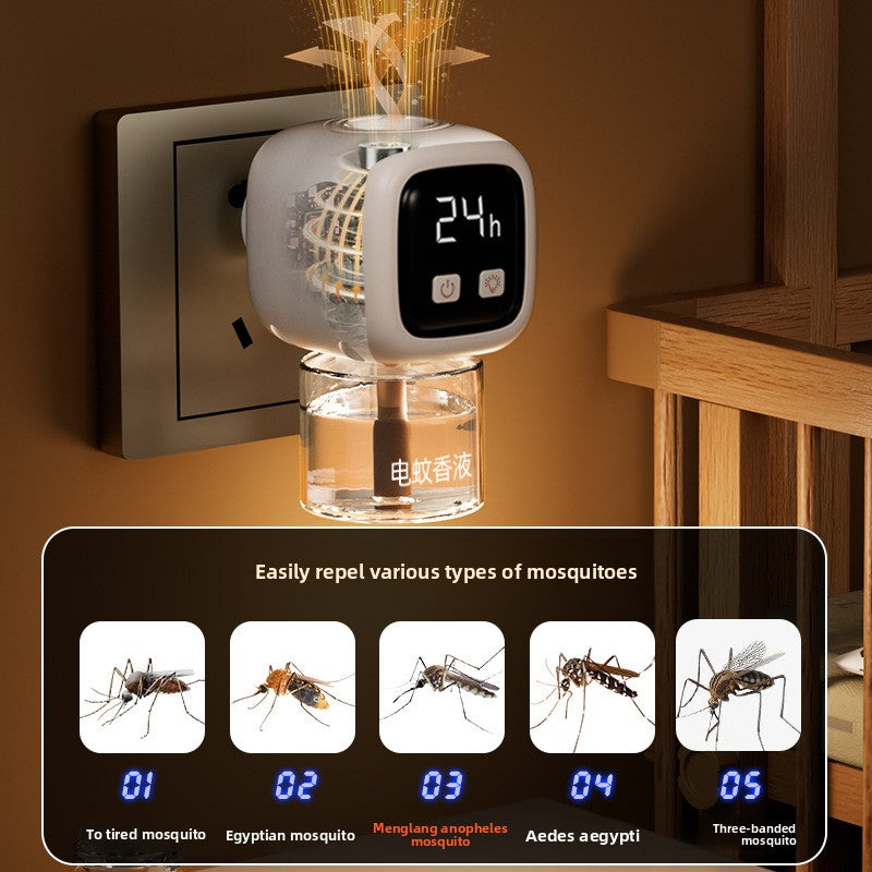 Plug-In Mosquito Repellent with Timer – Device & Refill Options