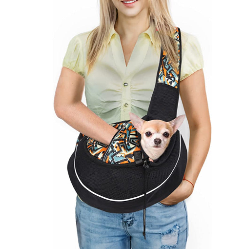 Pet Chic Crossbody Carrier Bag