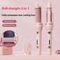 Glow Style 2-in-1 Auto Hair Curler & Straightener