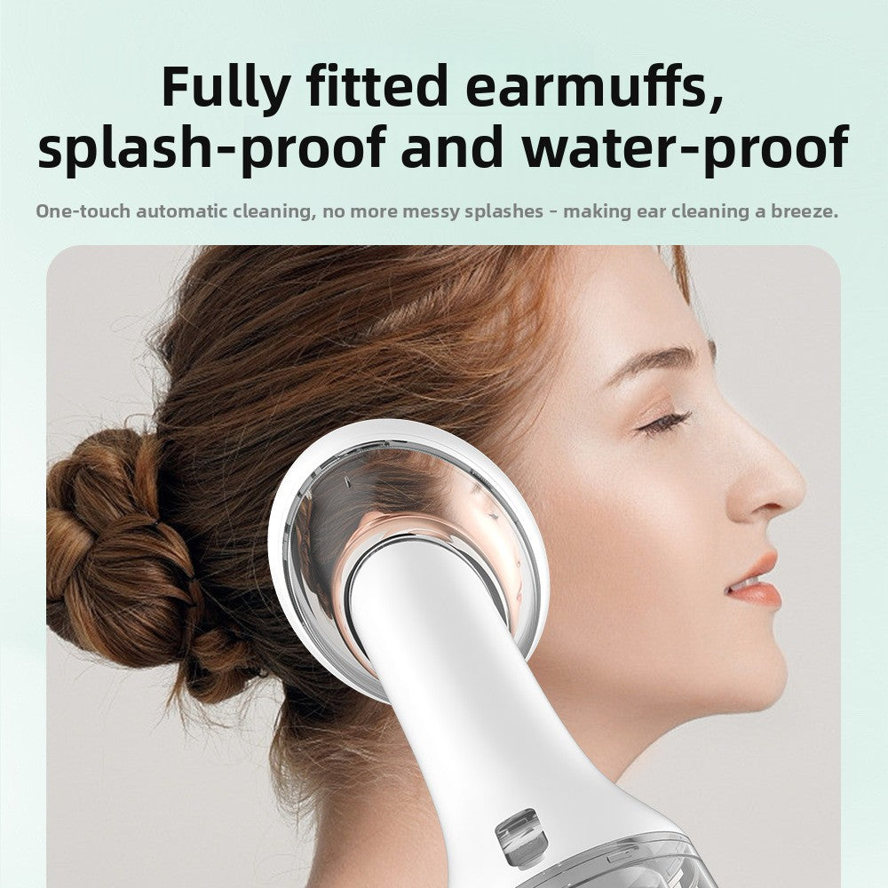 Handheld Electric Ear Cleaner with 4 Cleaning Heads