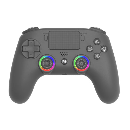 Manette de jeu sans fil RGB avec joysticks à effet Hall
