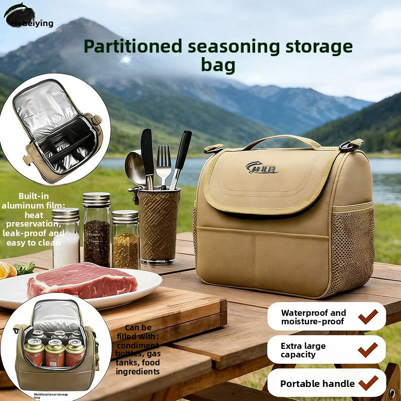 Camping Seasoning & Utensil Storage Bag