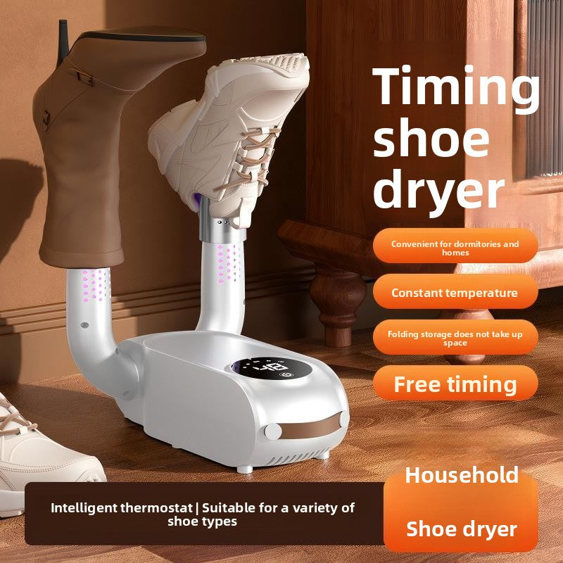 Adjustable Touch-Control Electric Shoe Dryer