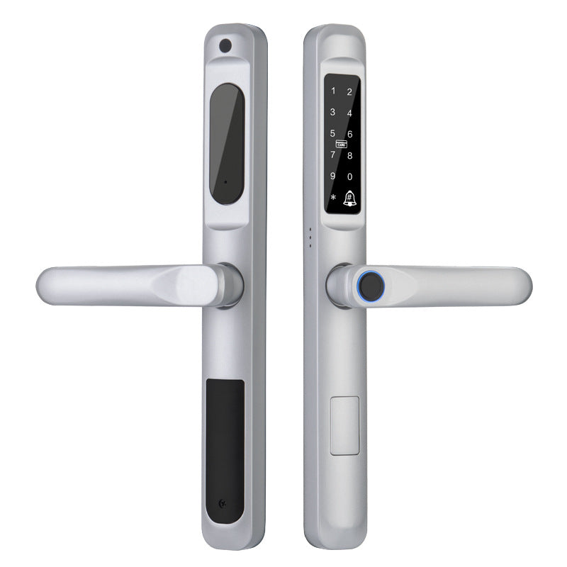 Fingerprint Door Lock for Aluminium Doors – Black or Silver