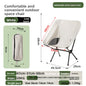 Folding Camping Chair – High-Back & Low-Back Options