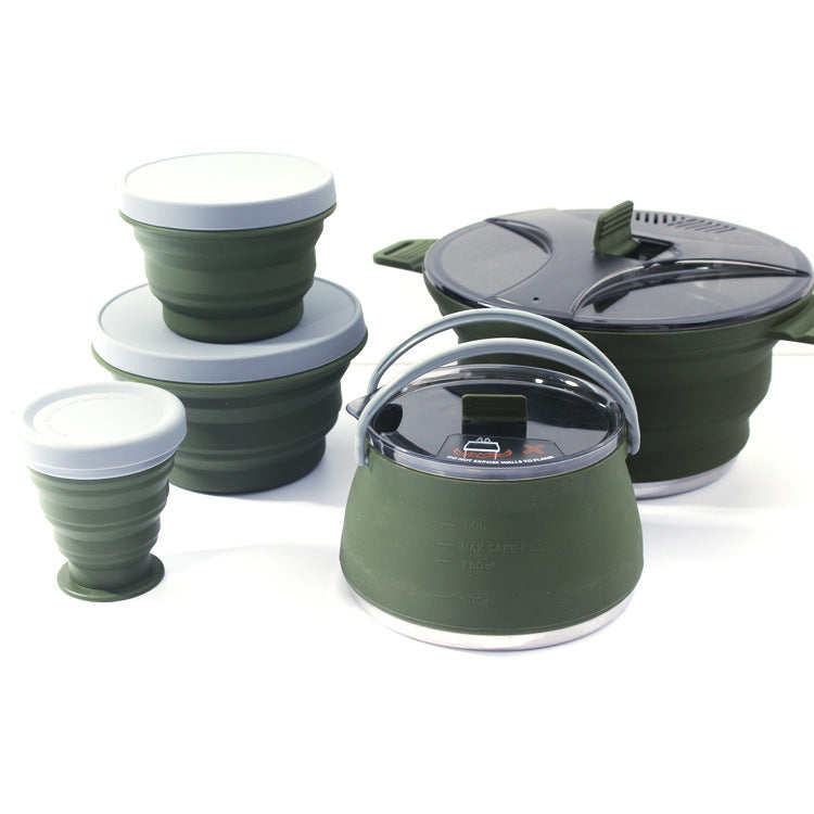 Foldable Camping Cookware – Pot & Set Options