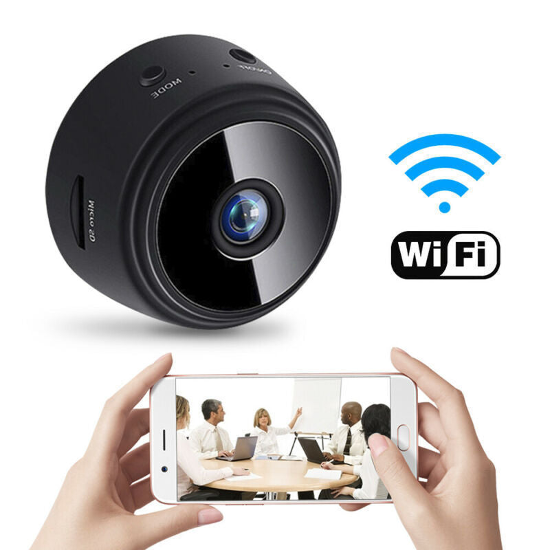 A9 Mini WiFi Camera with Night Vision – Snap or Magnetic Mount