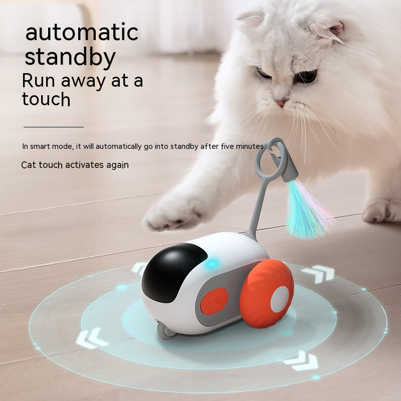 Zoom Paw Smart Cat Chase Car | Interactive Toy