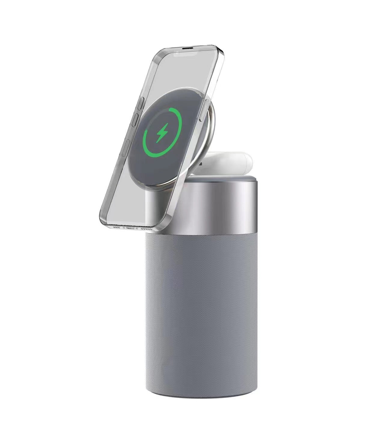 Glow Station 3-in-1 Wireless Charger Speaker & Lamp