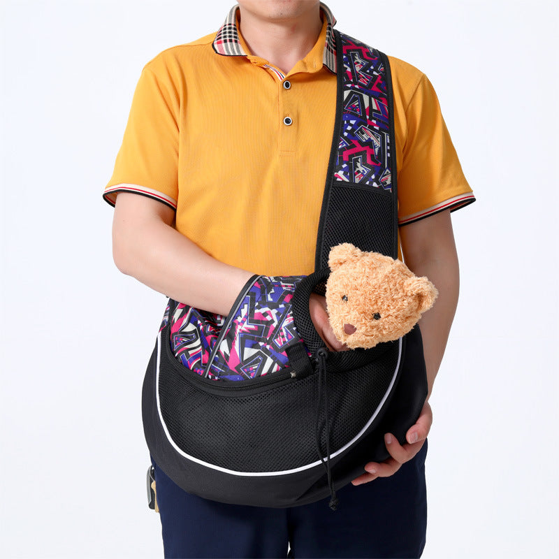 Pet Chic Crossbody Carrier Bag