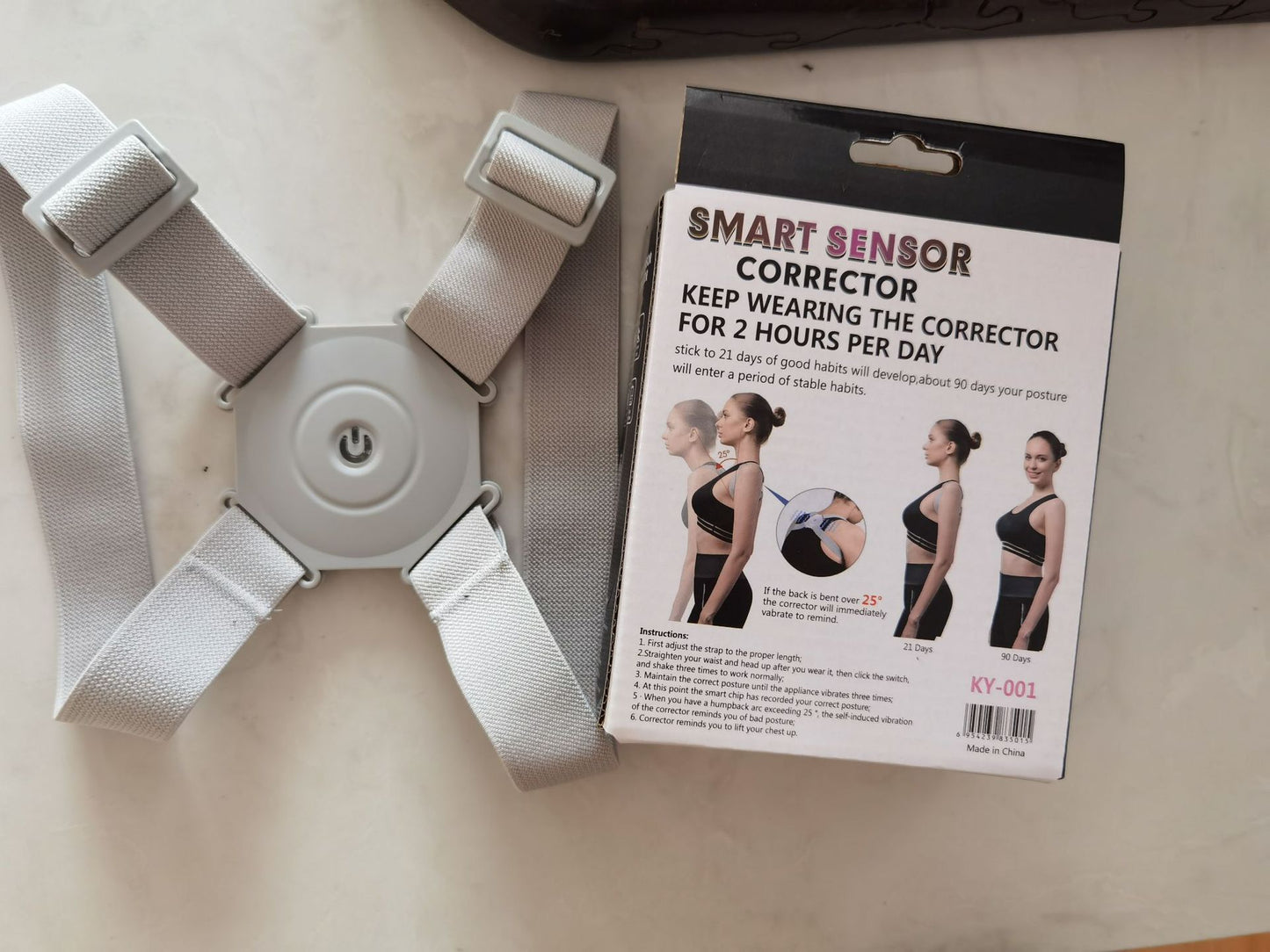 Posture Fix Smart Back Corrector | Real-Time Trainer