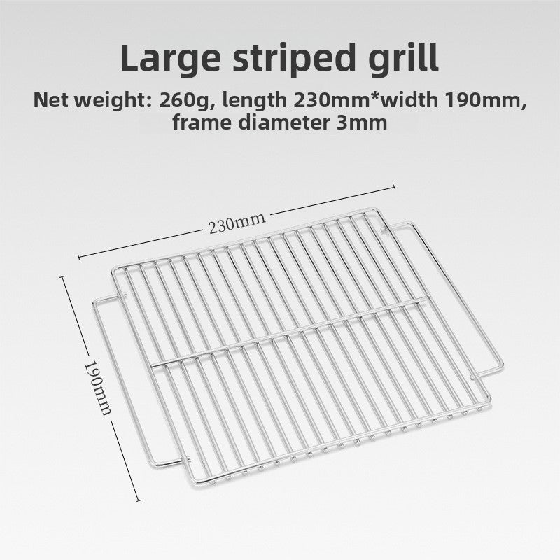 Folding Stainless Steel Charcoal Camping Stove
