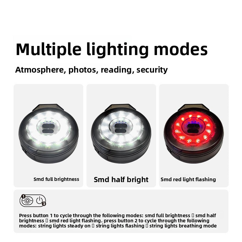 Retractable LED Camping Light Strip – 6m, 10m & 20m Options