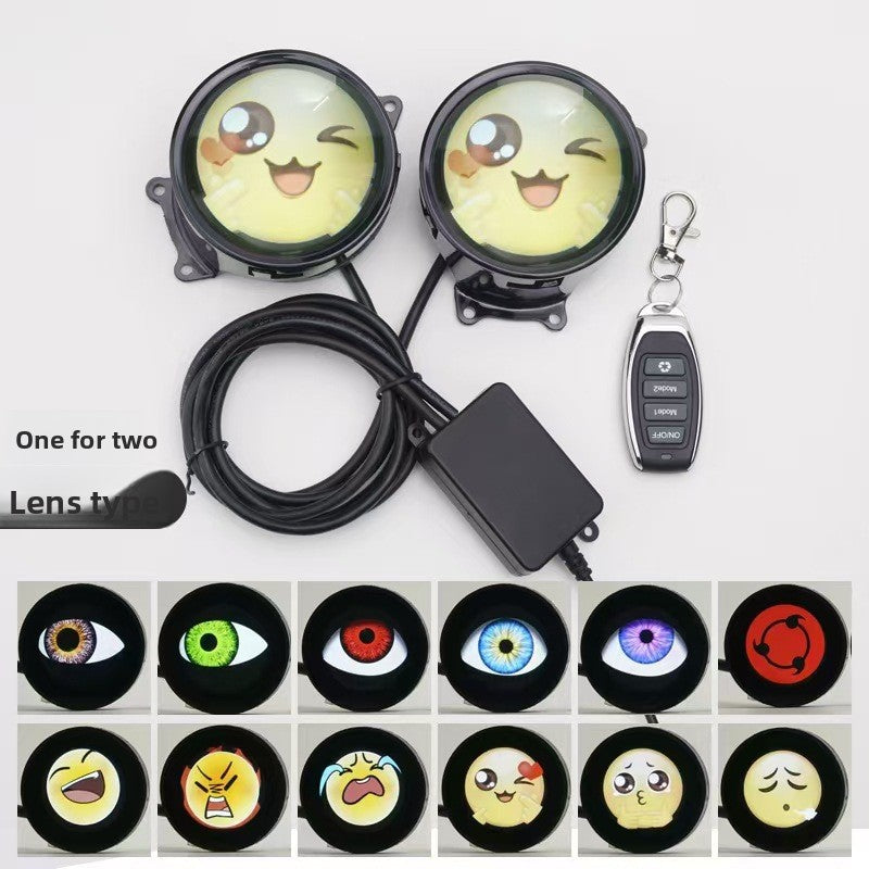 Dynamic Devil Eye LED Decorative Light for Cars & Motorcycles