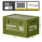 Foldable Side-Opening Camping Storage Box – Optional Wooden Top