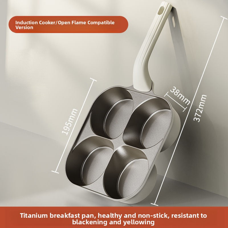 Non-Stick Breakfast Frying Pan – Four-Hole & 3-in-1 Models