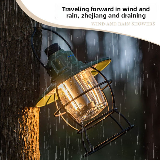 Rechargeable Retro Camping Lantern