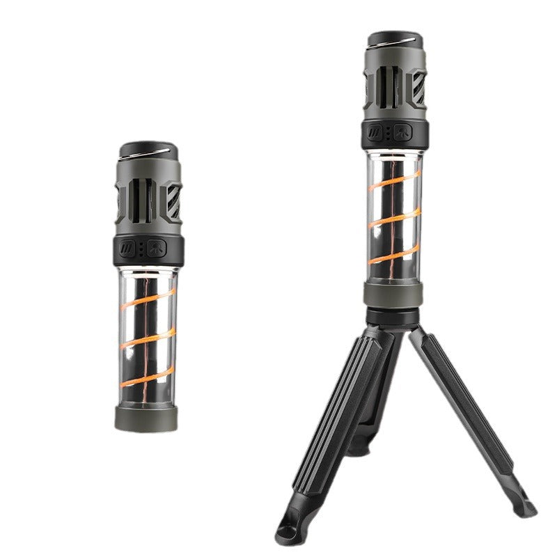 AH06 Rechargeable LED Camping Light with Repellent Function & Tripod