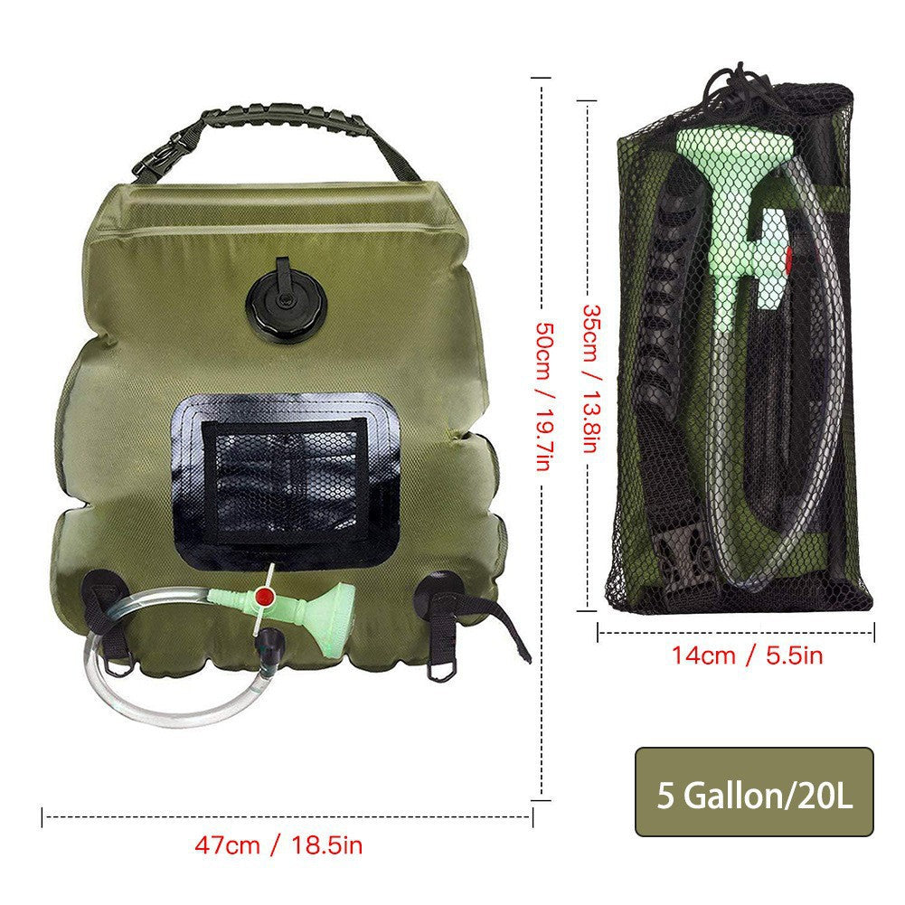 Portable Solar Camping Shower Bag