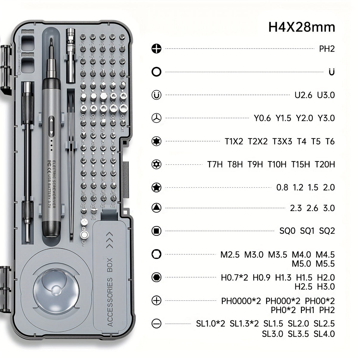 88-in-1 Rechargeable Electric Precision Screwdriver Set — QIUOLA | qiuola.com