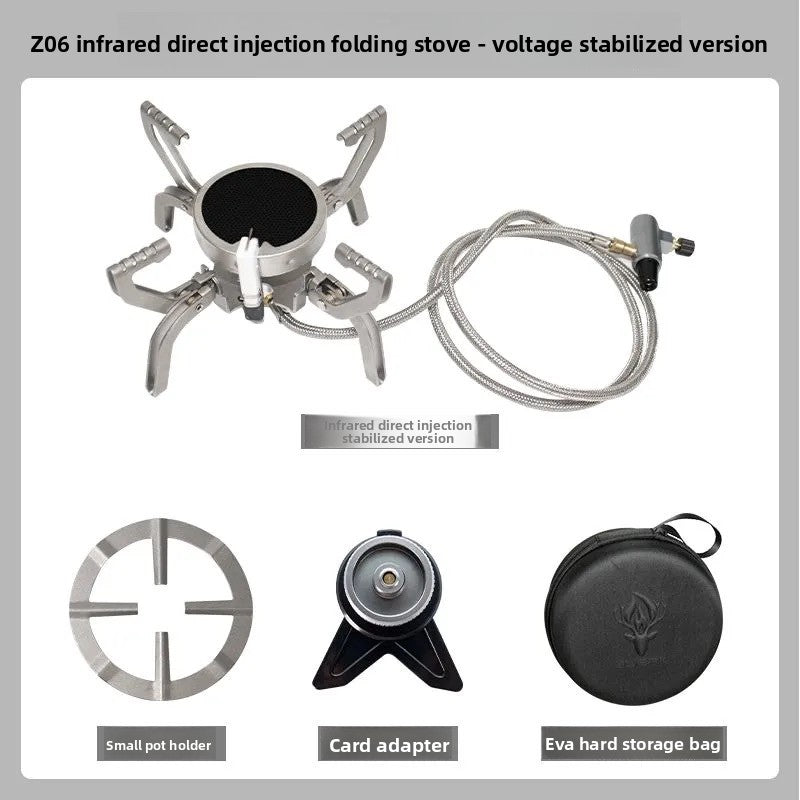 Portable Infrared Camping Stove – Burner & Kit Options