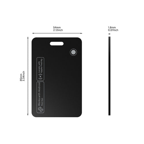 Ultra-Thin Wireless Charging Bluetooth Wallet Tracker