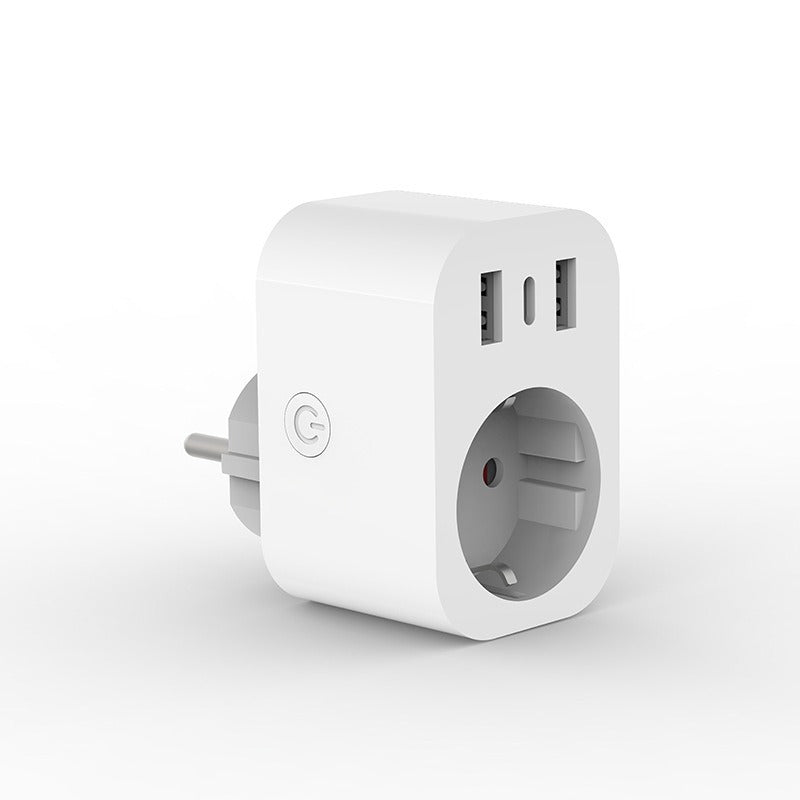 Tuya WiFi Smart Socket with USB & Type-C Ports