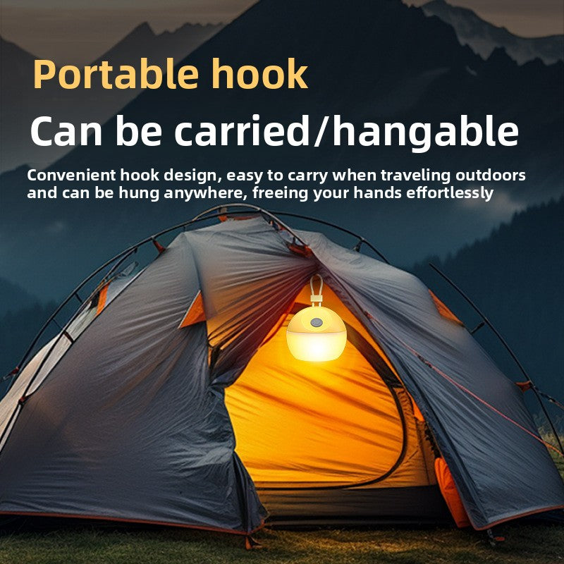 Rechargeable Silicone LED Camping Light – 1800mAh