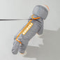 Four-Leg Dog Raincoat with Transparent Tail Cover