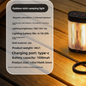 Magnetic LED Camping Light with Carry Handle