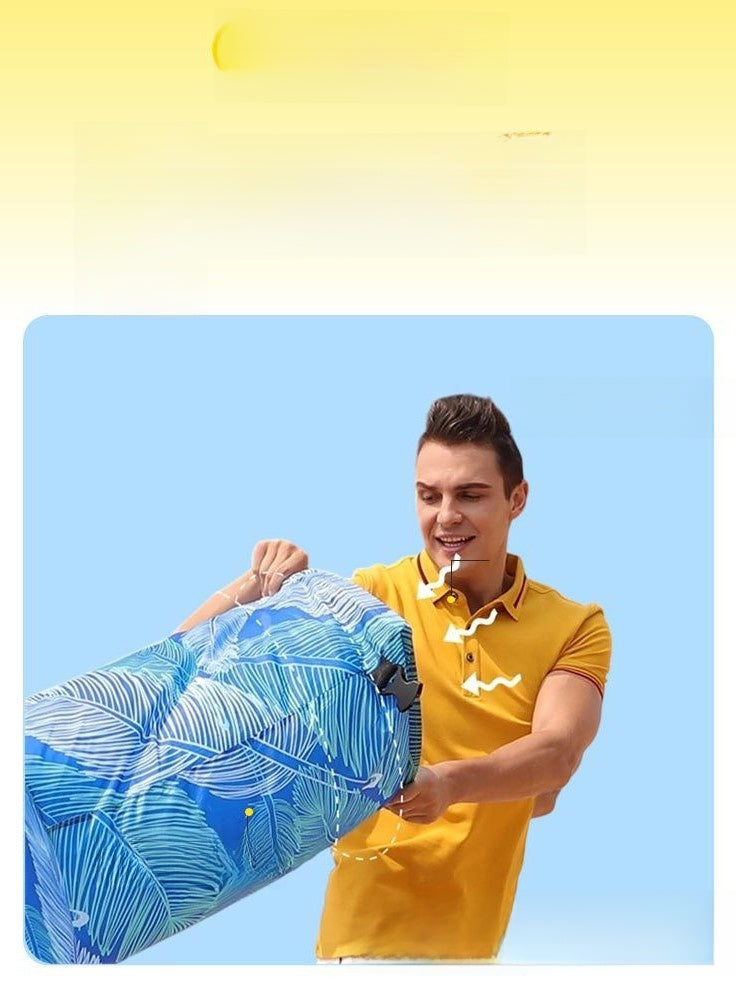 Portable Inflatable Camping Lounger – 190 × 75 × 45 cm
