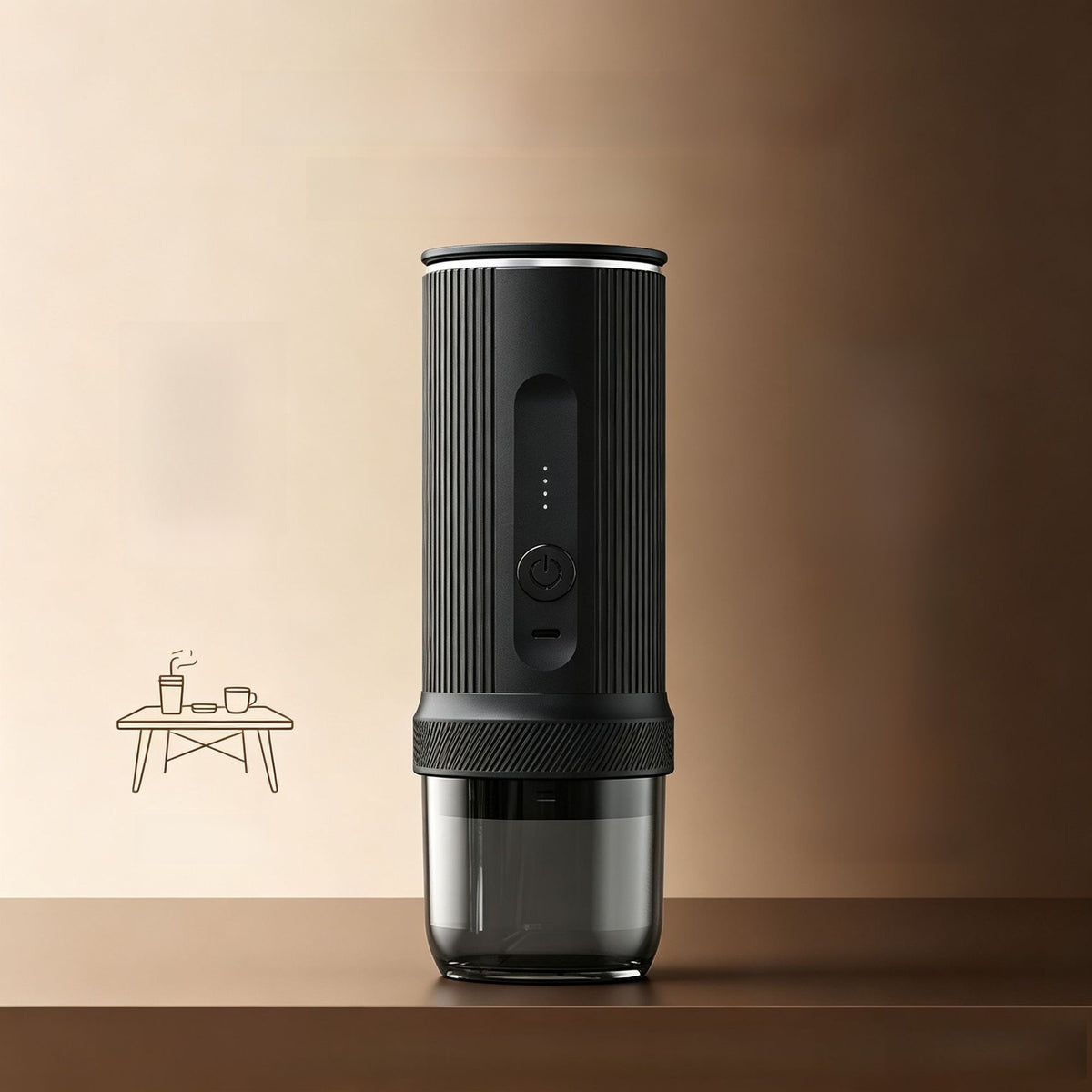 Portable Self-Heating Coffee Maker – 10500mAh