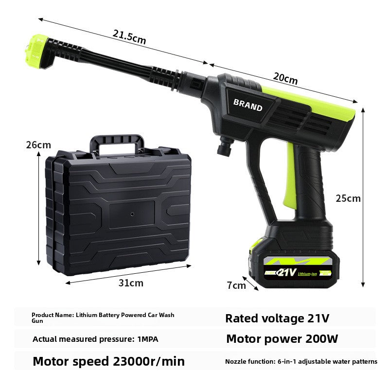DM-018 Cordless Car Washer Kit with Brushless Motor