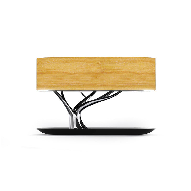 Dimmable LED Desk Lamp with Bluetooth Speaker & Wireless Charger