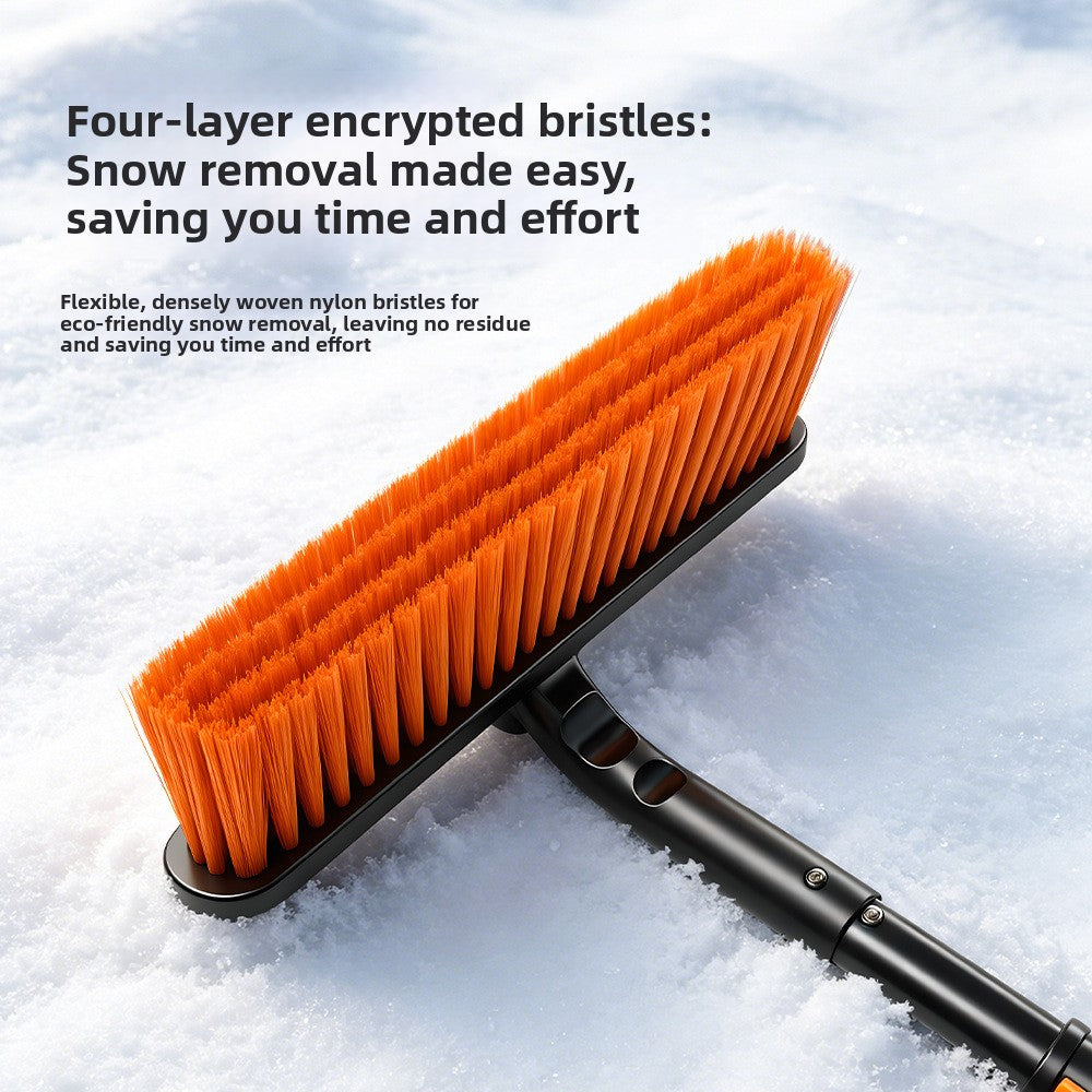 3-in-1 Telescopic Car Snow Brush, Ice Scraper & Shovel