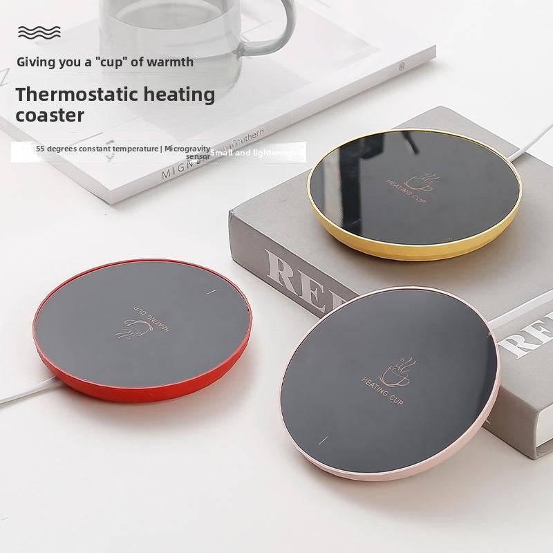 Electric Mug Warmer with 3 Heat Settings & Cup Sensor