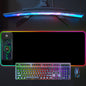 RGB Gaming Mouse Pad with 15W Wireless Charging – 800 × 300mm