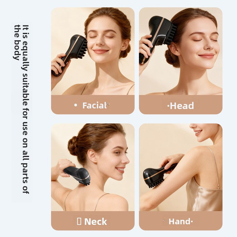 Rechargeable Scalp Massage Comb – 5 Vibration Modes