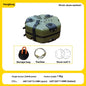 Double-Burner Butane Camping Stove with Storage Bag