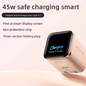 45W USB-C PD Charger with Digital Display – Chinese Plug