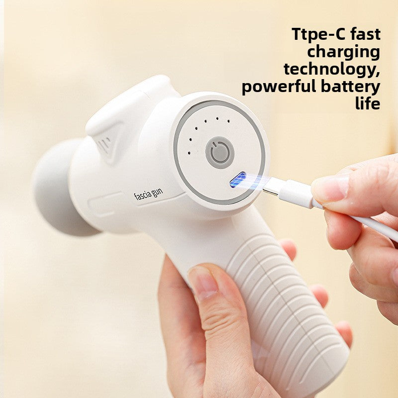 Mini Massage Gun with 4 Heads | 25W